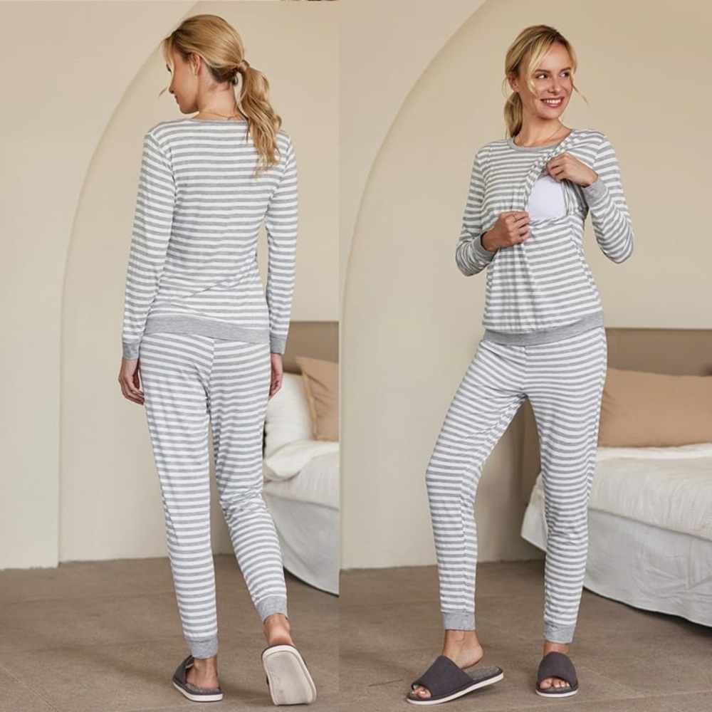⭐️5/$30 NWT Nursing Pajama Top